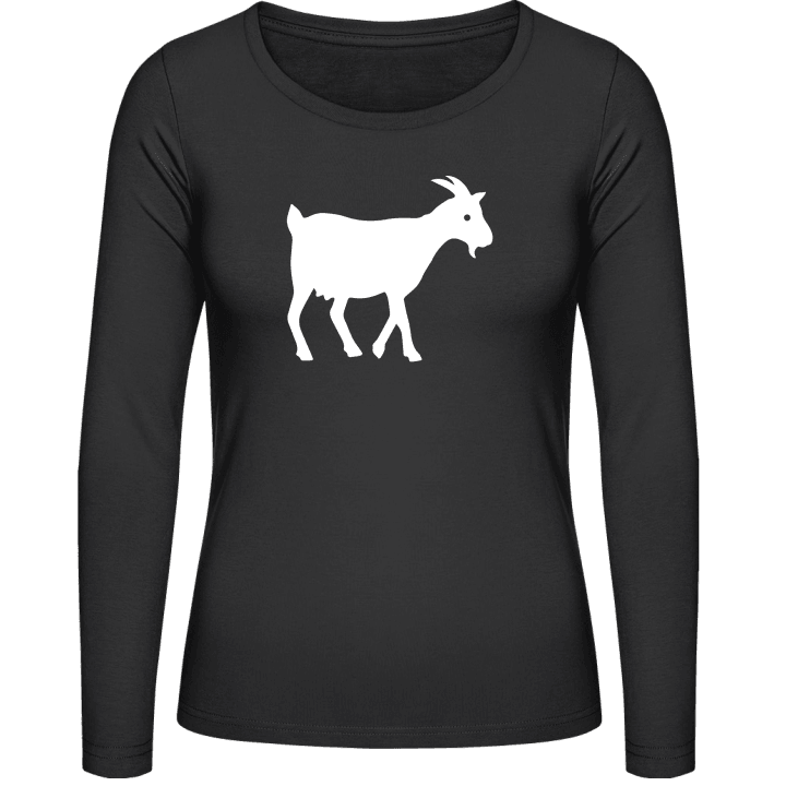 Ziege Goat Frauen Langarmshirt 0 image