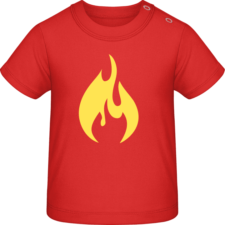 Fire Flame T-shirt för bebisar 0 image