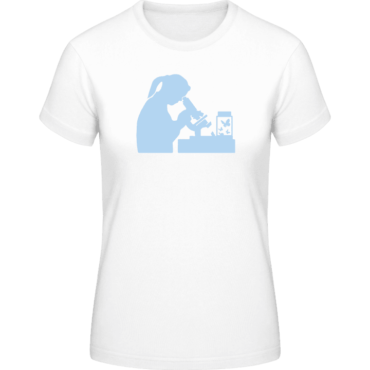 Biologist Silhouette Female Frauen T-Shirt 0 image