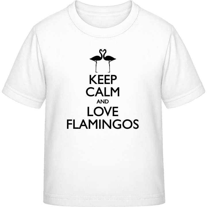 Keep Calm And Love Flamingos  Maglietta per bambini 0 image