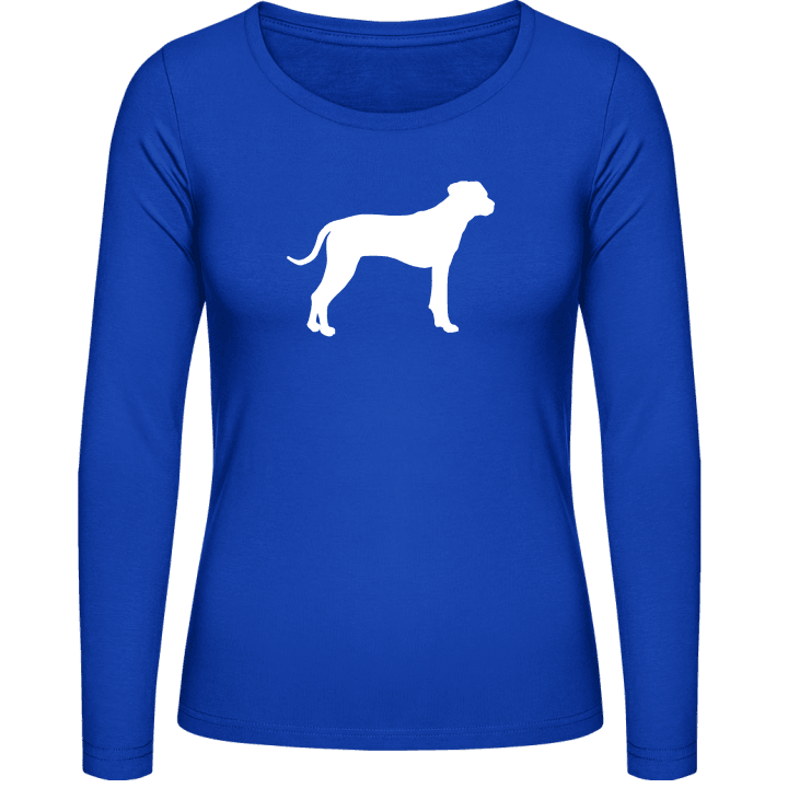 Labrador Silhouette Frauen Langarmshirt 0 image