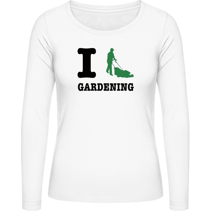 I Love Gardening Frauen Langarmshirt 0 image