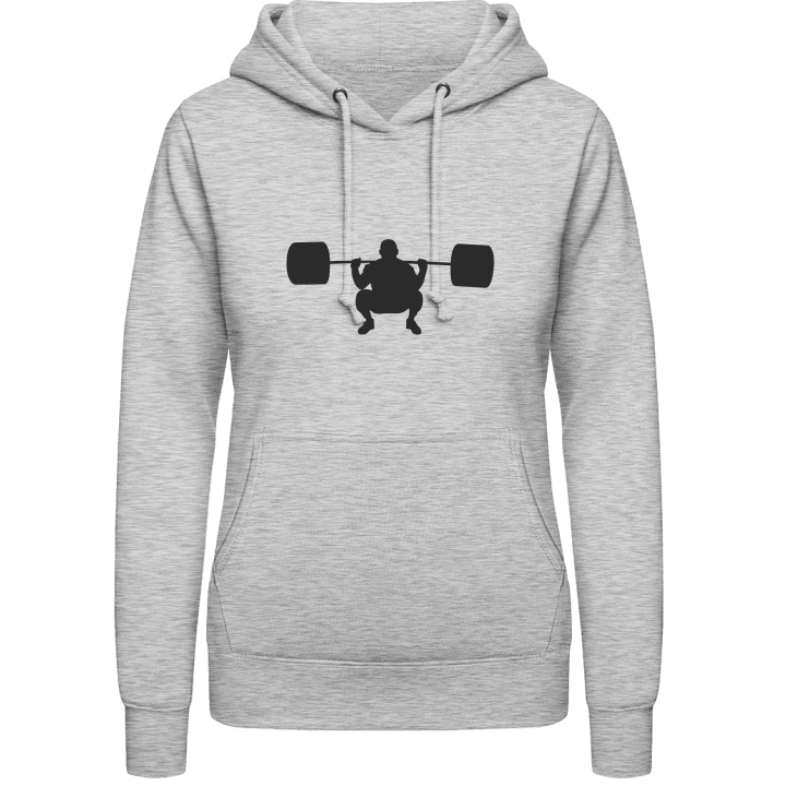 Weightlifter Vrouwen Hoodie contain pic