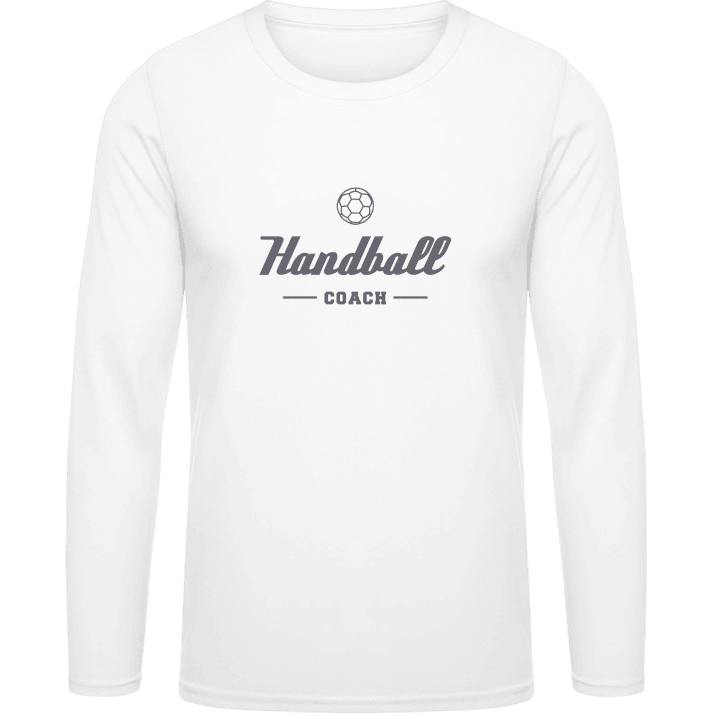 Handball Coach T-shirt à manches longues contain pic