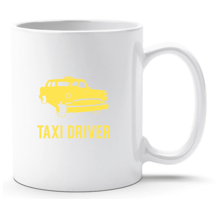 Taxi Driver Logo Taza contain pic
