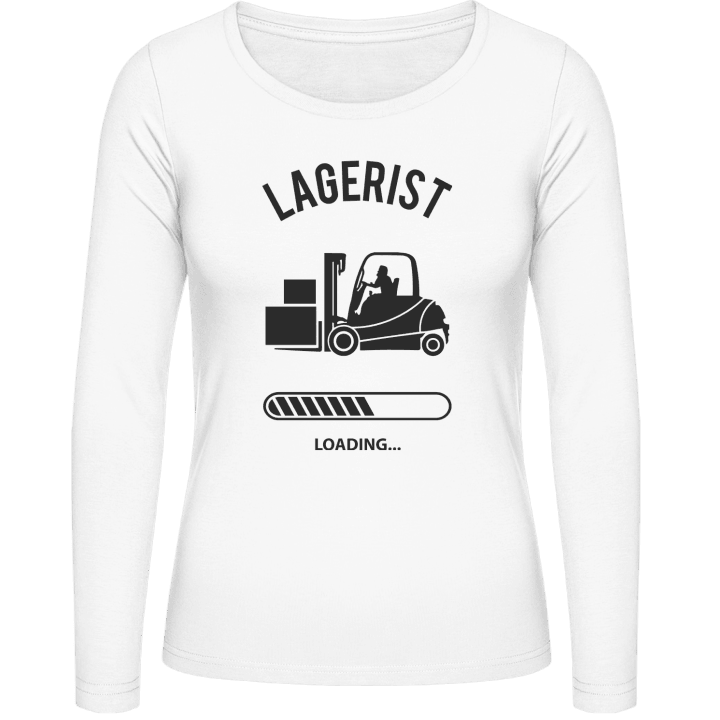 Lagerist Loading Frauen Langarmshirt contain pic