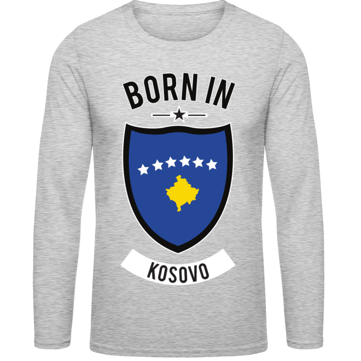 Born in Kosovo Long Sleeve Shirt 0 image