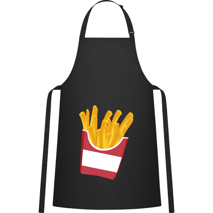 French Fries Illustration Delantal de cocina contain pic