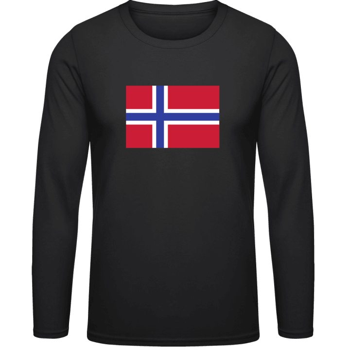 Norway Flag Shirt met lange mouwen contain pic
