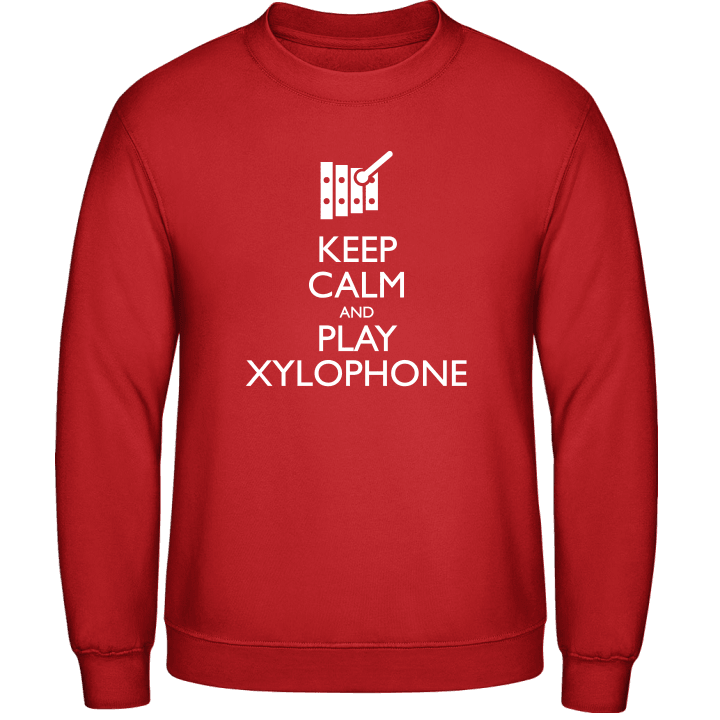Keep Calm And Play Xylophone Felpa contain pic