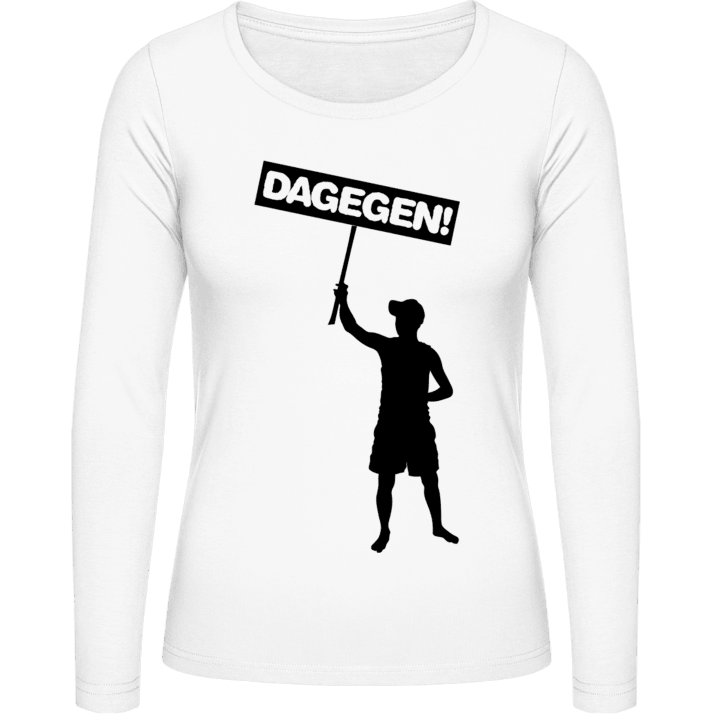 Dagegen T-shirt à manches longues pour femmes contain pic
