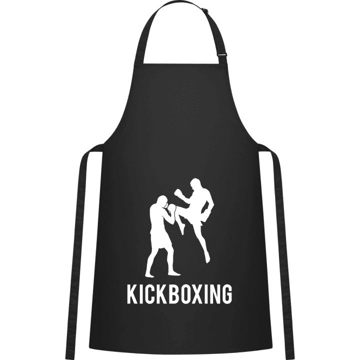 Kickboxing Scene Förkläde för matlagning contain pic