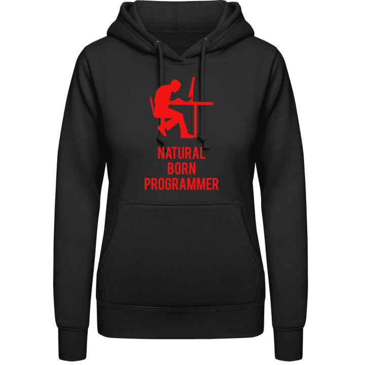 Natural Born Programmer Vrouwen Hoodie contain pic