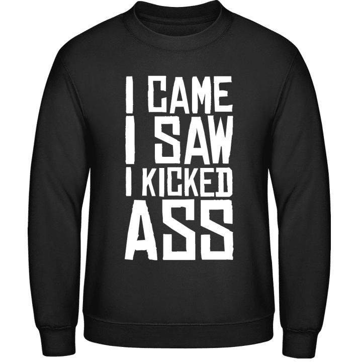 I Came I Saw I Kicked Ass Sweatshirt 0 image
