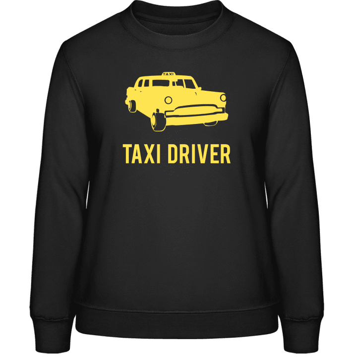 Taxi Driver Logo Vrouwen Sweatshirt contain pic