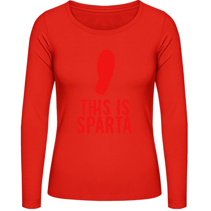 This Is Sparta Illustration T-shirt à manches longues pour femmes 0 image