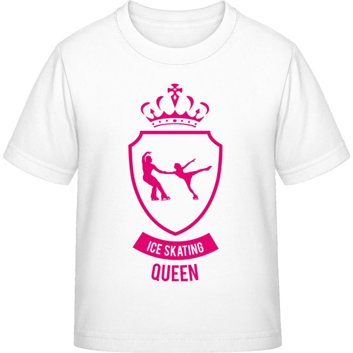 Ice Skating Queen T-shirt för barn contain pic