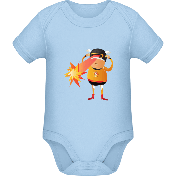 Fire Superpower Hero Baby Strampler contain pic