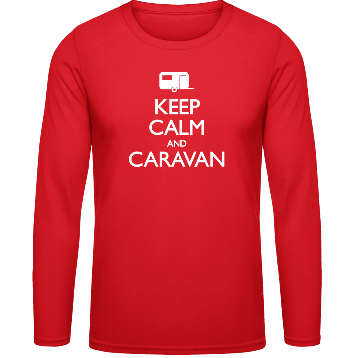 Keep Calm Caravan Long Sleeve Shirt 0 image