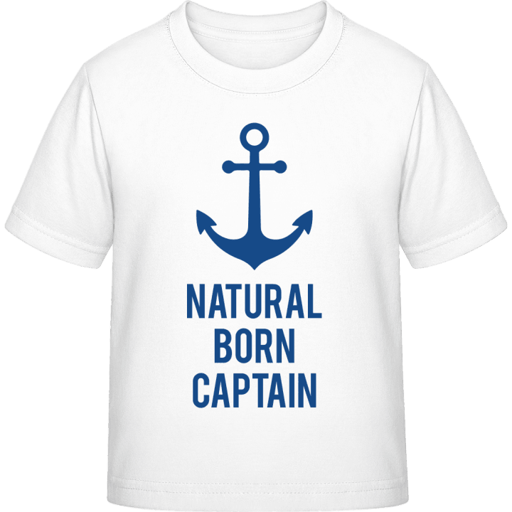 Natural Born Captain T-shirt för barn contain pic
