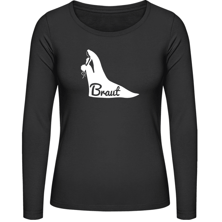 Braut Logo T-shirt à manches longues pour femmes contain pic