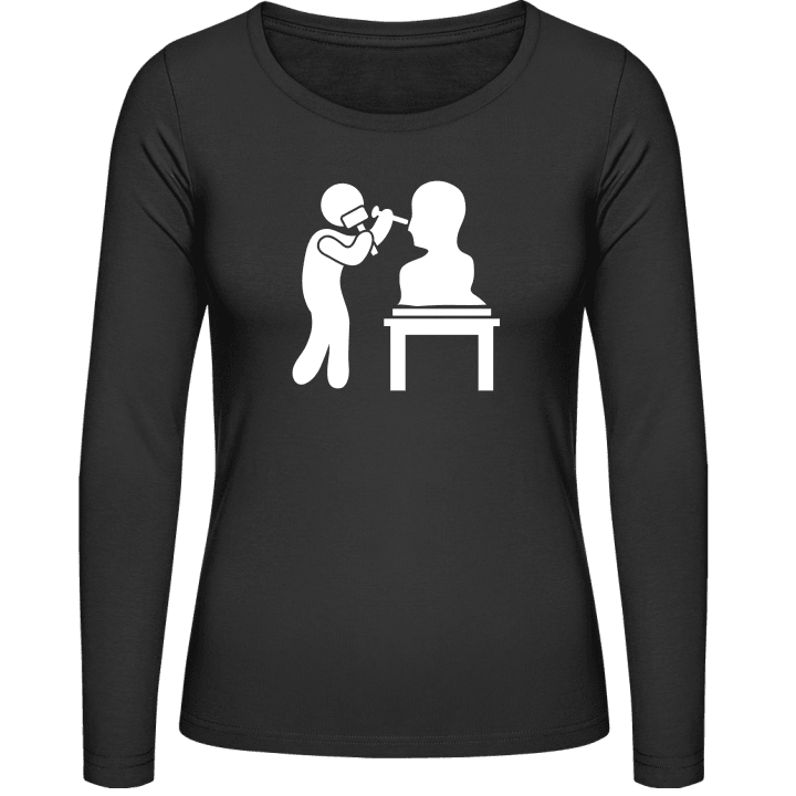 Sculpteur Icon T-shirt à manches longues pour femmes contain pic
