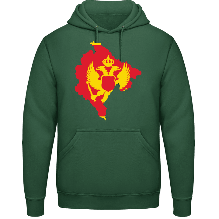 Montenegro Map Hoodie contain pic