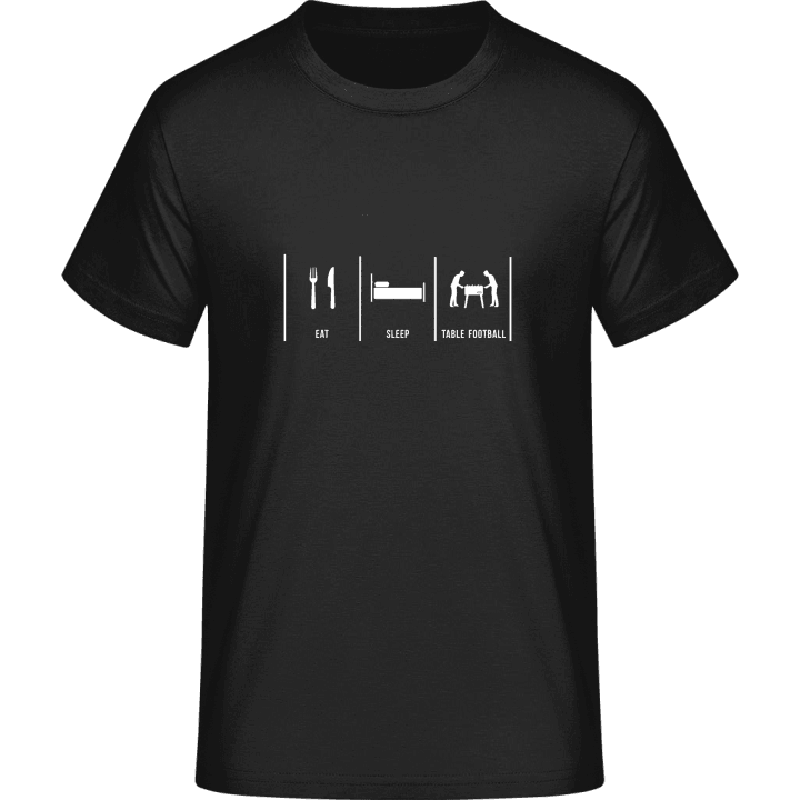 Eat Sleep Table Football T-Shirt 0 image