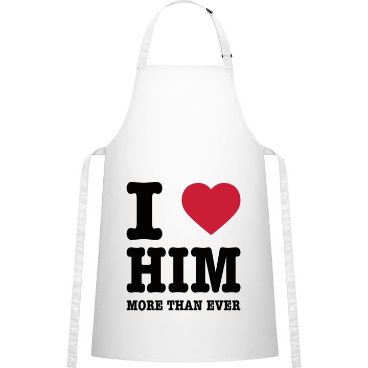 I Love Him More Than Ever Kitchen Apron contain pic