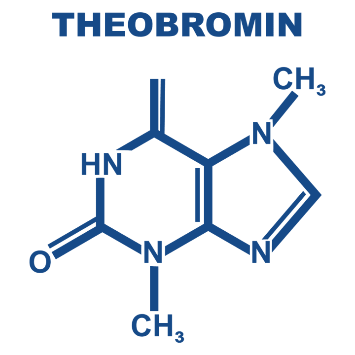 Theobromin Chemical Formula T-skjorte for kvinner 0 image
