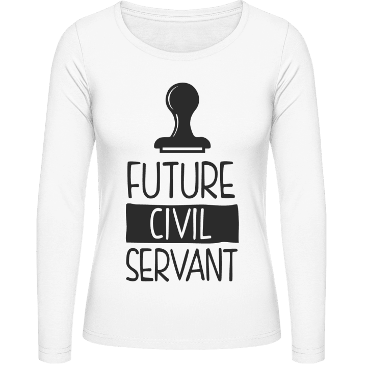 Future Civil Servant Frauen Langarmshirt 0 image
