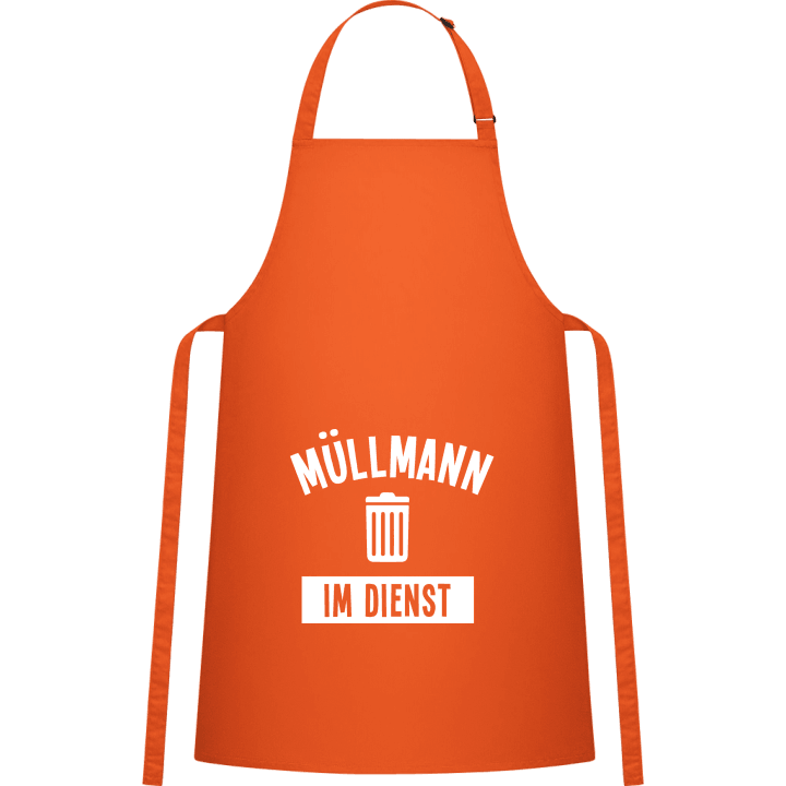 Müllmann im Dienst Delantal de cocina 0 image