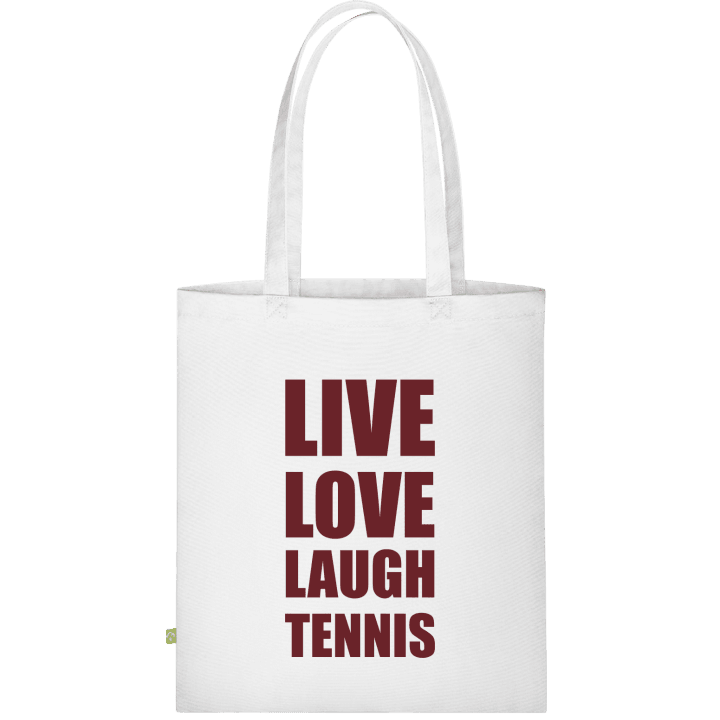 Live Love Laugh Tennis Stoffen tas contain pic
