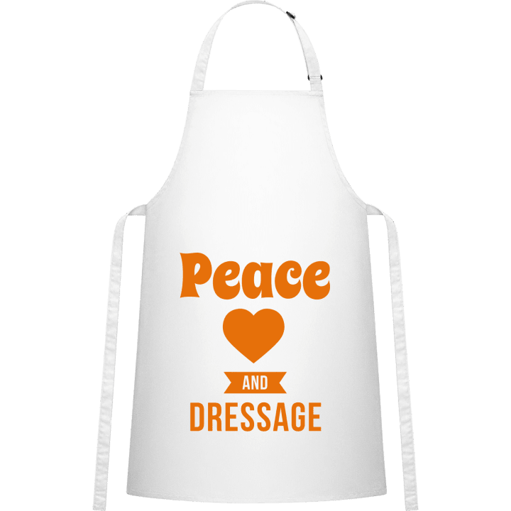 Peace Love Dressage Tablier de cuisine contain pic