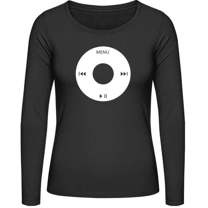 iPod Menu T-shirt à manches longues pour femmes 0 image