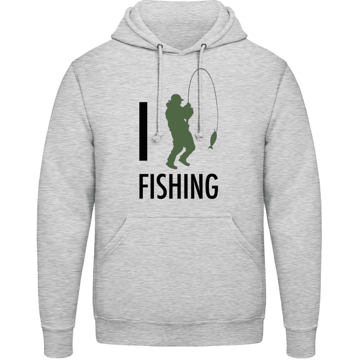 I Heart Fishing Hettegenser 0 image