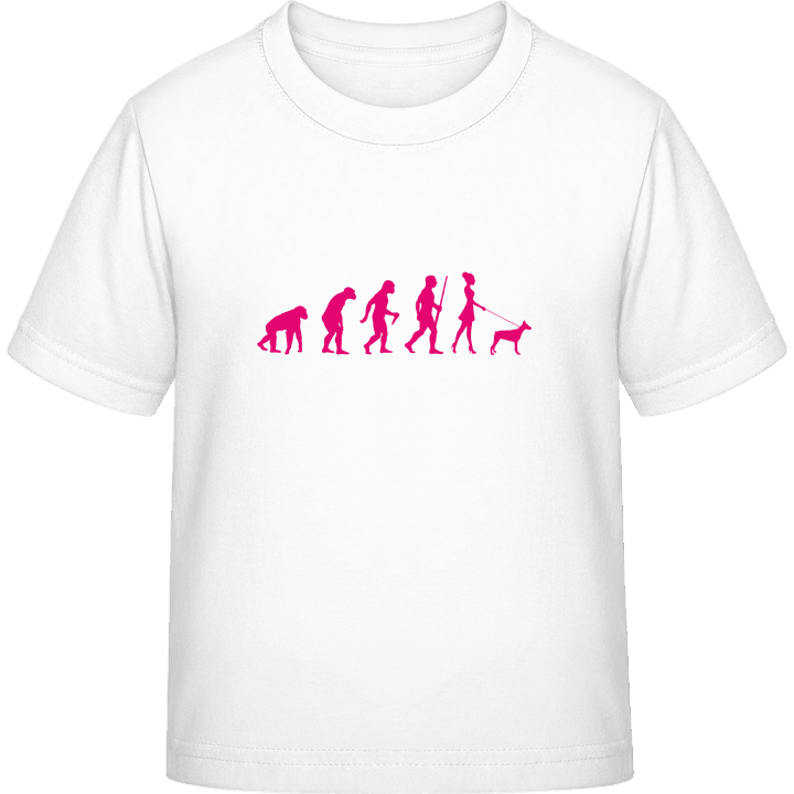 Dog Walking Evolution Female T-shirt pour enfants 0 image