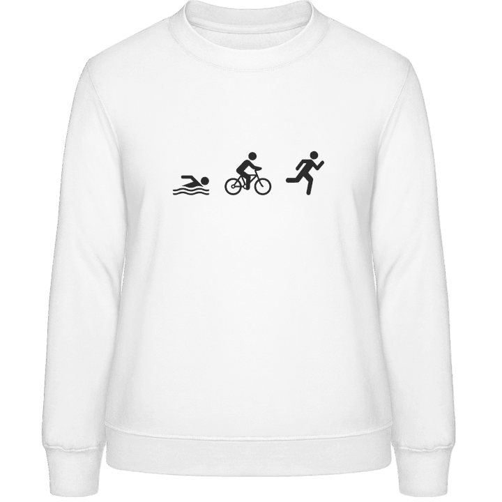 Triathlon Sweat-shirt pour femme contain pic