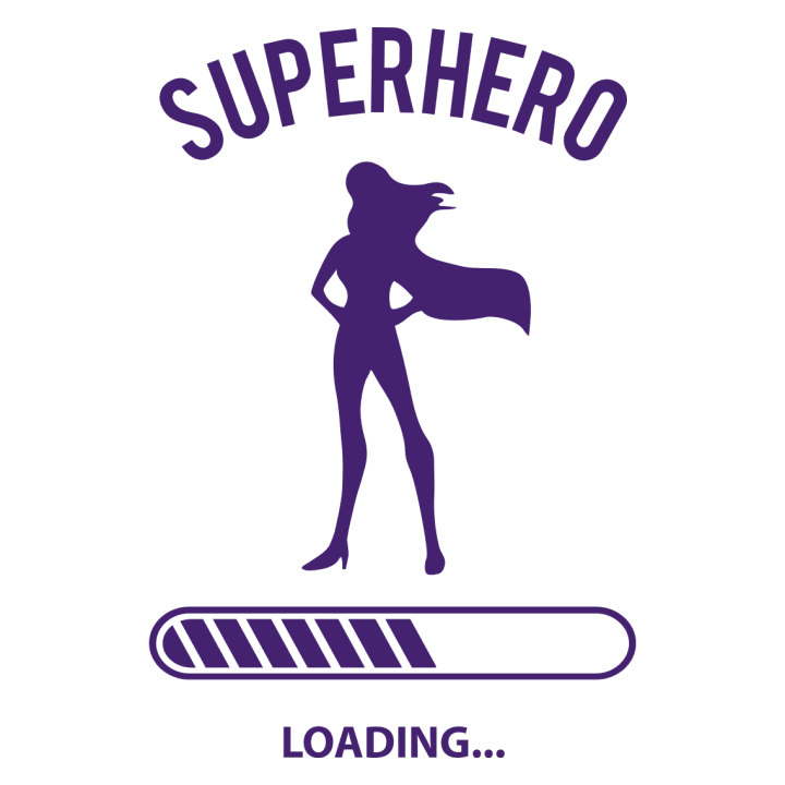 Superhero Woman Loading Kids T-shirt 0 image