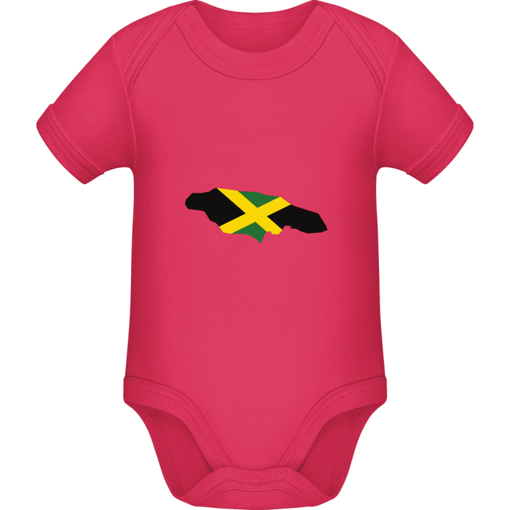 Jamaica Map Baby Strampler contain pic