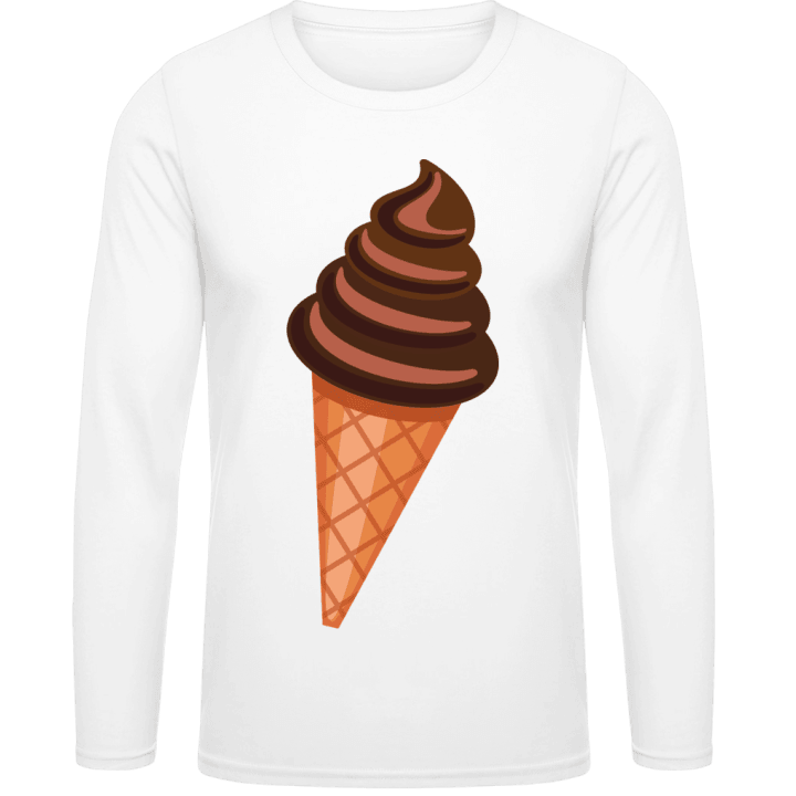 Choco Icecream Langermet skjorte contain pic