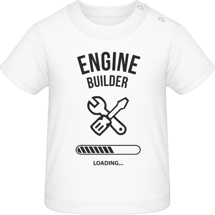 Machine Builder Loading T-shirt för bebisar contain pic