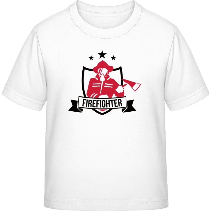 Firefighter Logo Camiseta infantil contain pic