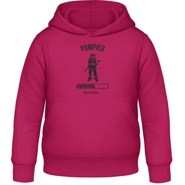 Pombier En Cours Kids Hoodie contain pic