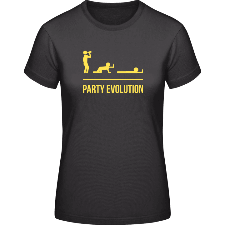Party Evolution T-skjorte for kvinner contain pic