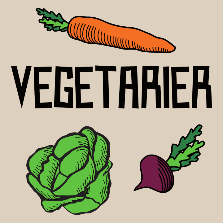 Vegetarier Illustration Delantal de cocina 0 image