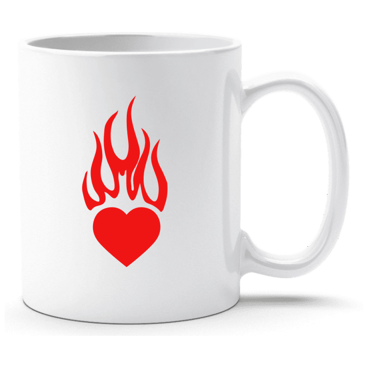 Heart On Fire Taza contain pic