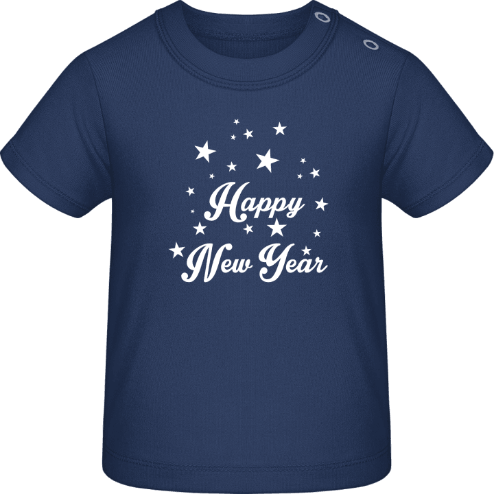 Happy New Year With Stars Baby T-skjorte 0 image