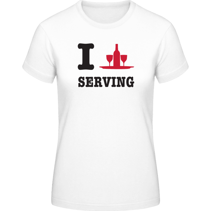 I Love Serving T-shirt pour femme 0 image