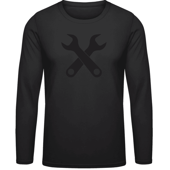 Crossed Spanners T-shirt à manches longues contain pic